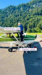 Fly4Fun flyout 😎 Bad Ragaz - Colmar ✈️

#fly4fun #c172 #cessna #lsze #badragaz🇨🇭